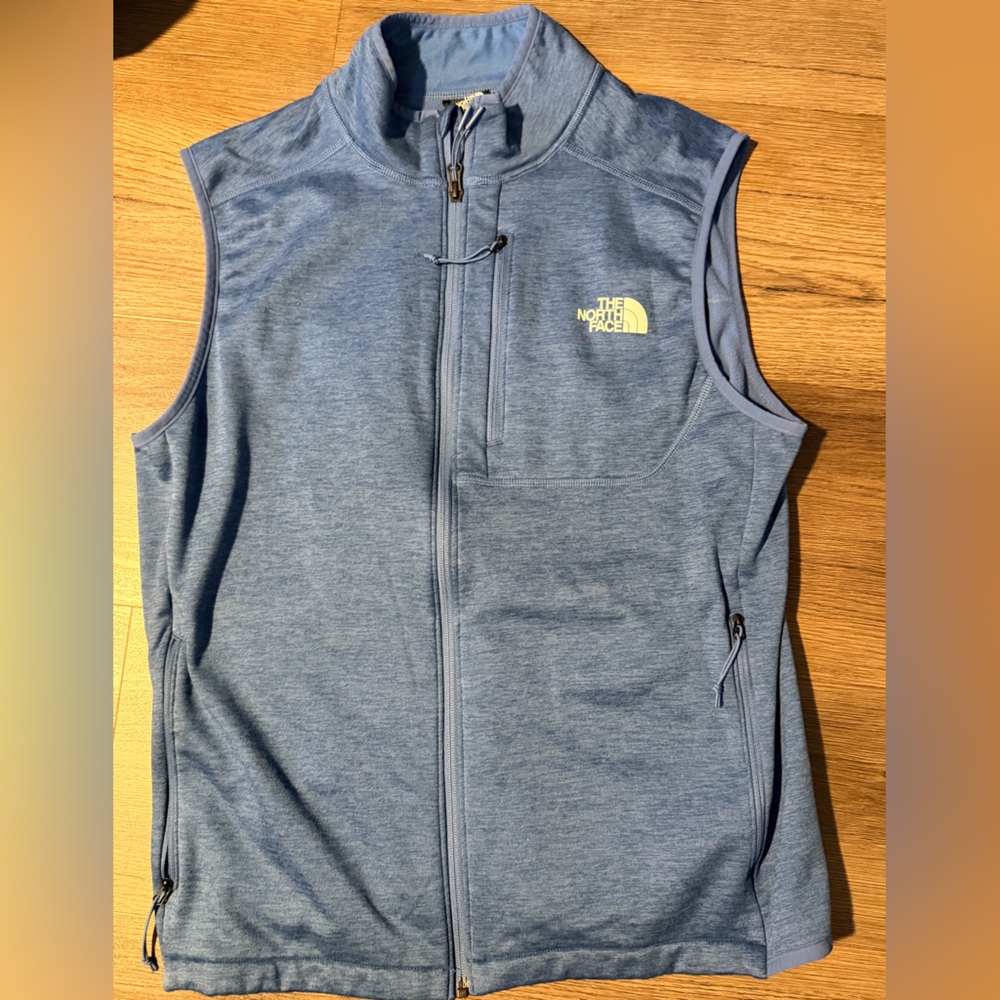 The north face canyonlands Blue Zip-Front vest Jacket large men’s